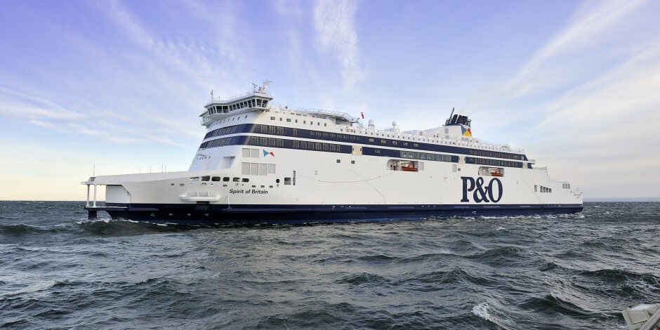 P&O Ferry cruising