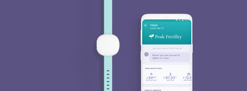 ava fertility bracelet and app