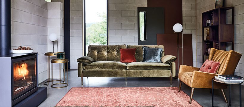 Barker and Stonehouse discount codes banner - stylish home furniture set up