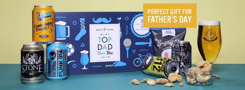 beer hawk fathers day gift hamper