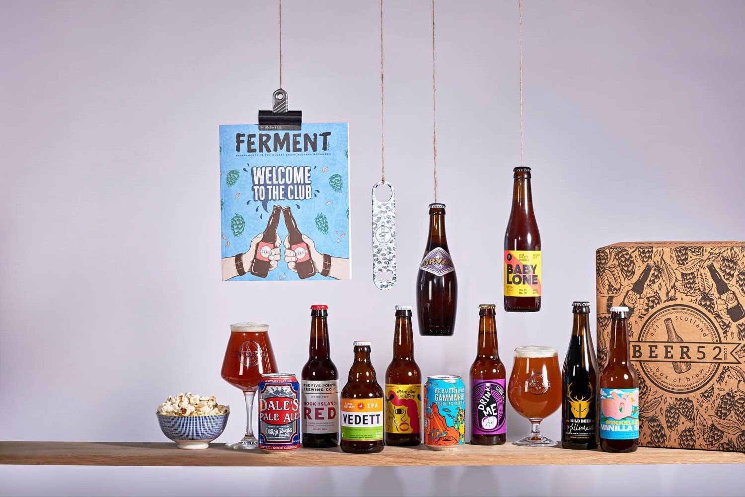 Father's Day gift idea subscription box from Beer52