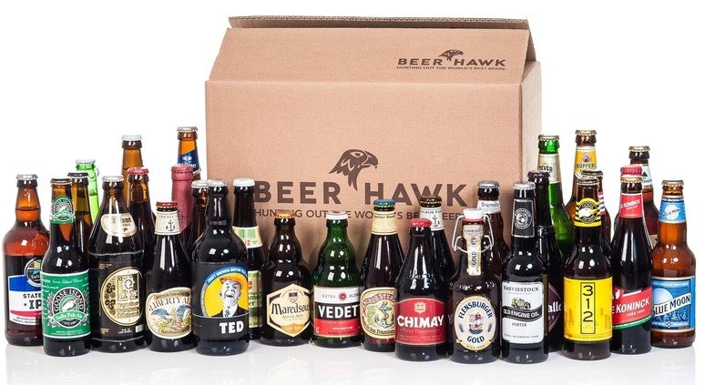 Beer Hawk discount code banner - case of beeers