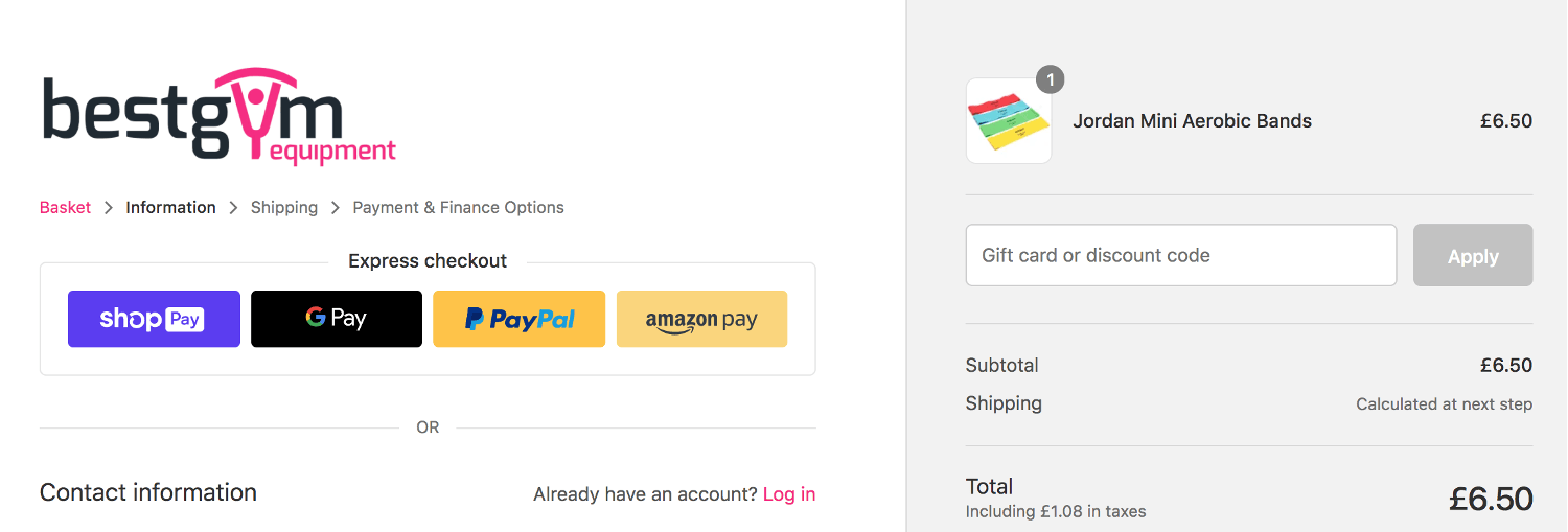 Best Gym Equipment discount code box