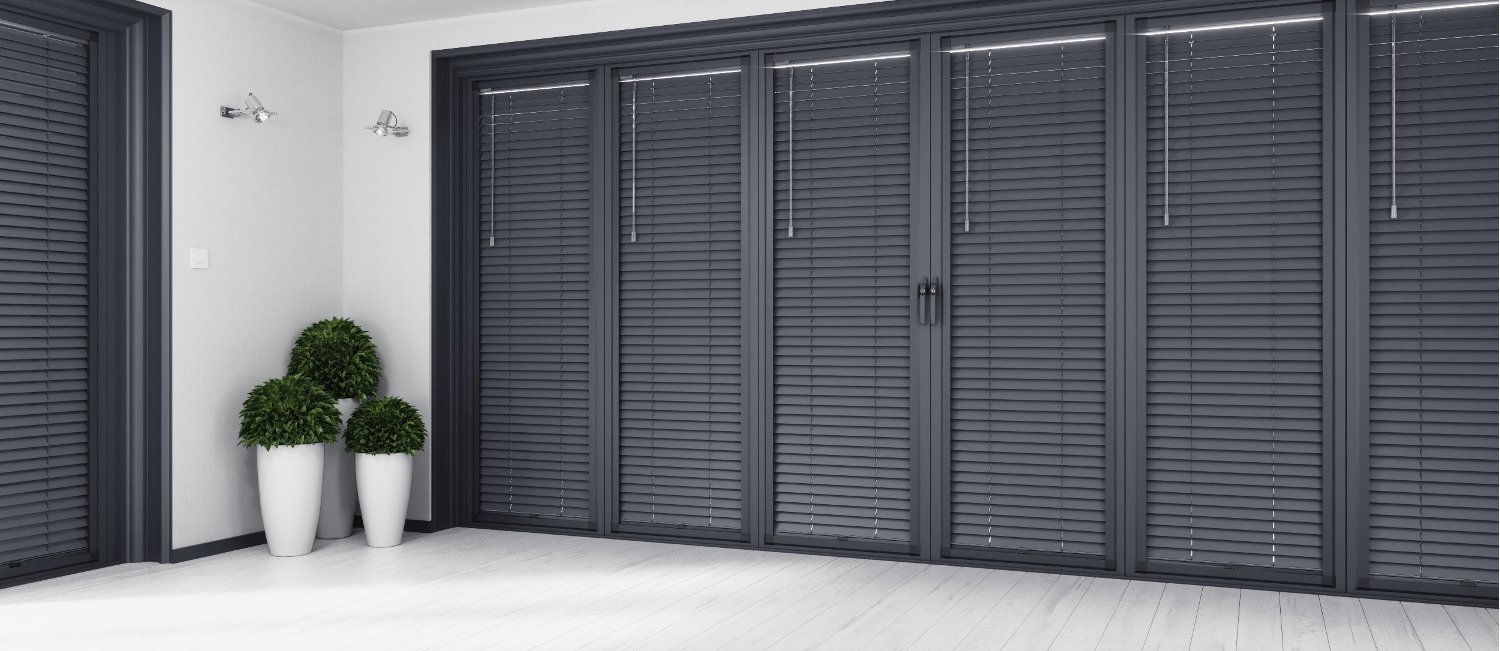 black shutter blinds from BlindsbyPost