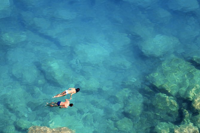 Broadway Travel discount codes banner - people swimming in pool
