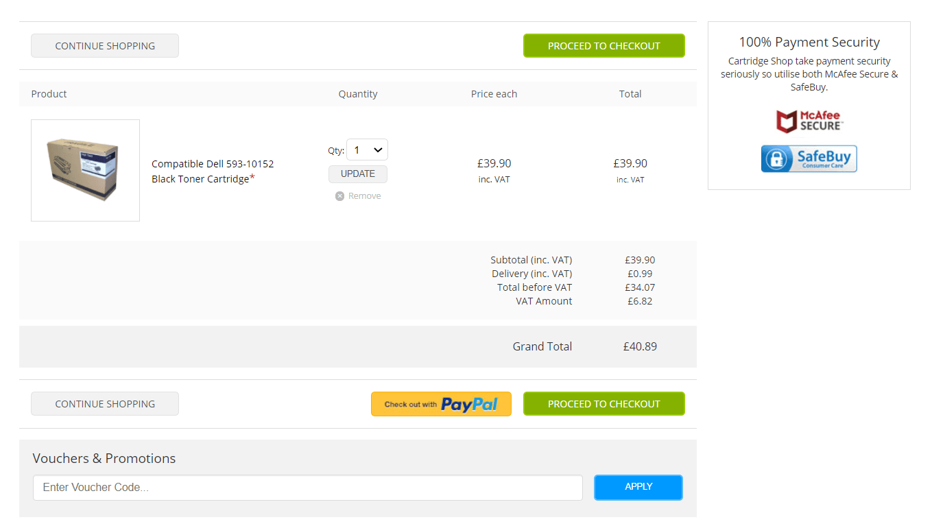 Cartridge Shop Discount Code 12 Off in June 2024