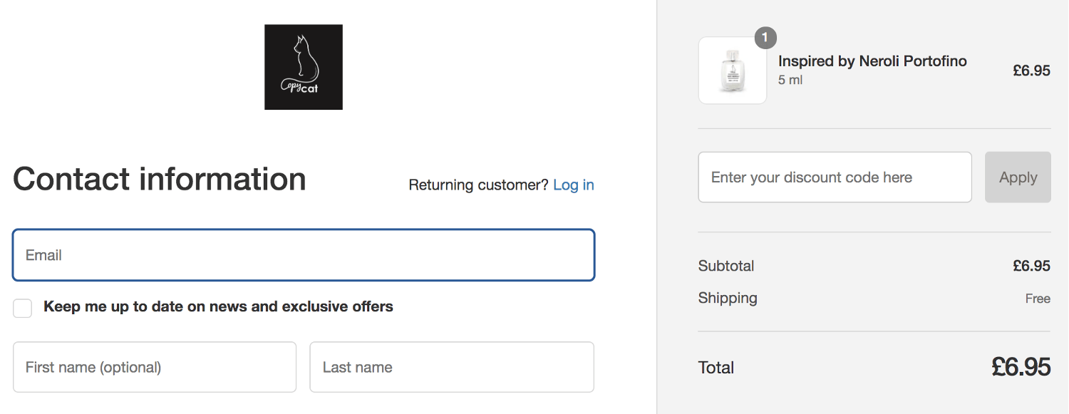 copycat fragrances voucher code