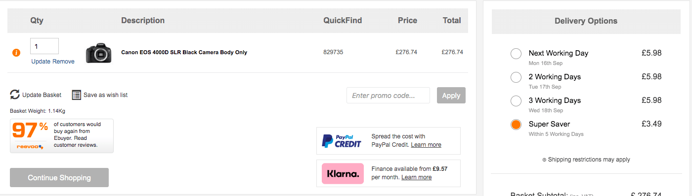 Ebuyer promo code