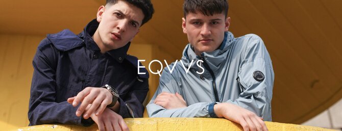 EQVVS models wearing the latest designer drops