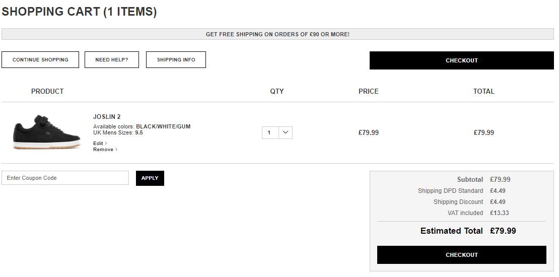 Etnies promo best sale code