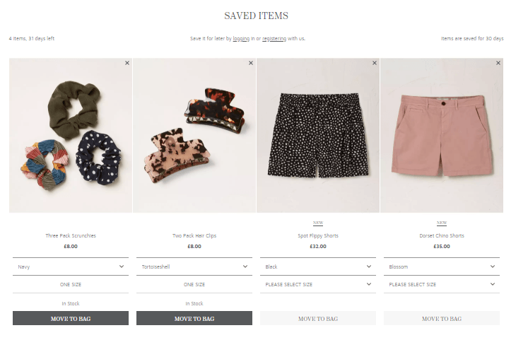 Fatface wishlist