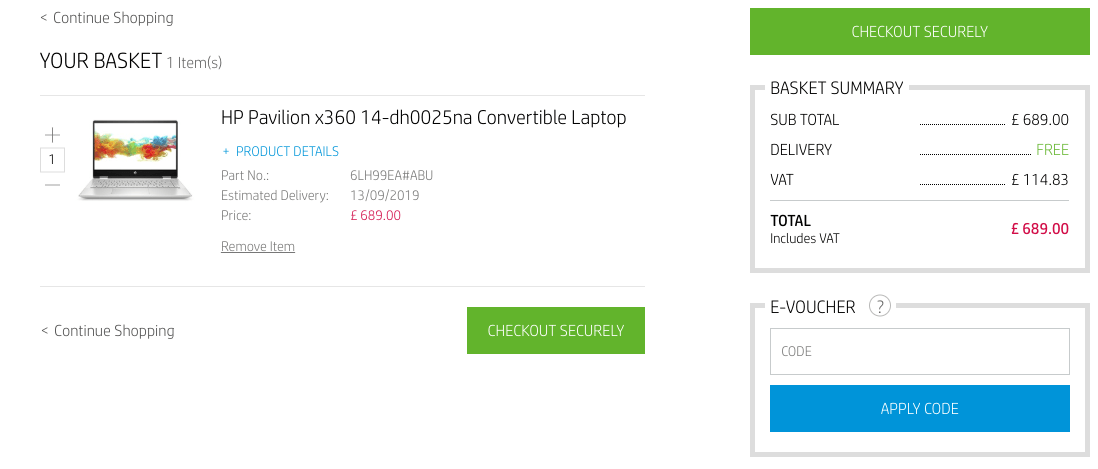Coupon for hp laptop deals