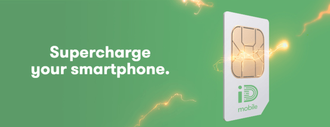 ID Mobile smartphone banner