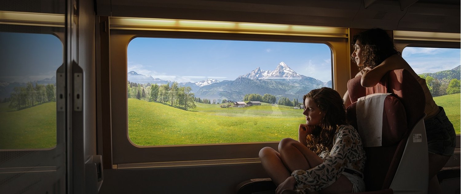 Interrail discounts train journey banner image