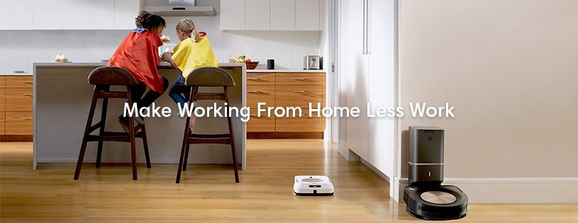 iroboto cleaning a house