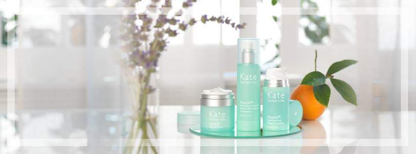 Kate Somerville discount codes banner - skincare products