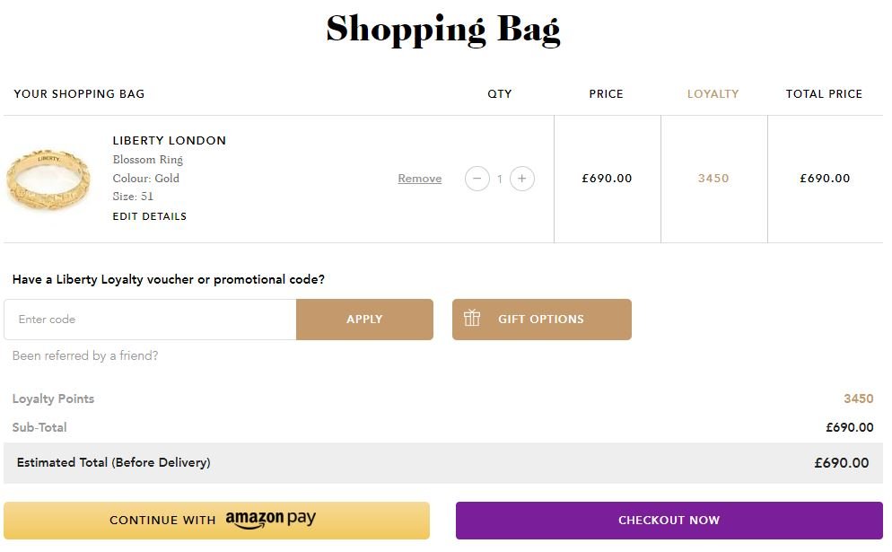 Liberty London Discount Code 15 Off in November 2024
