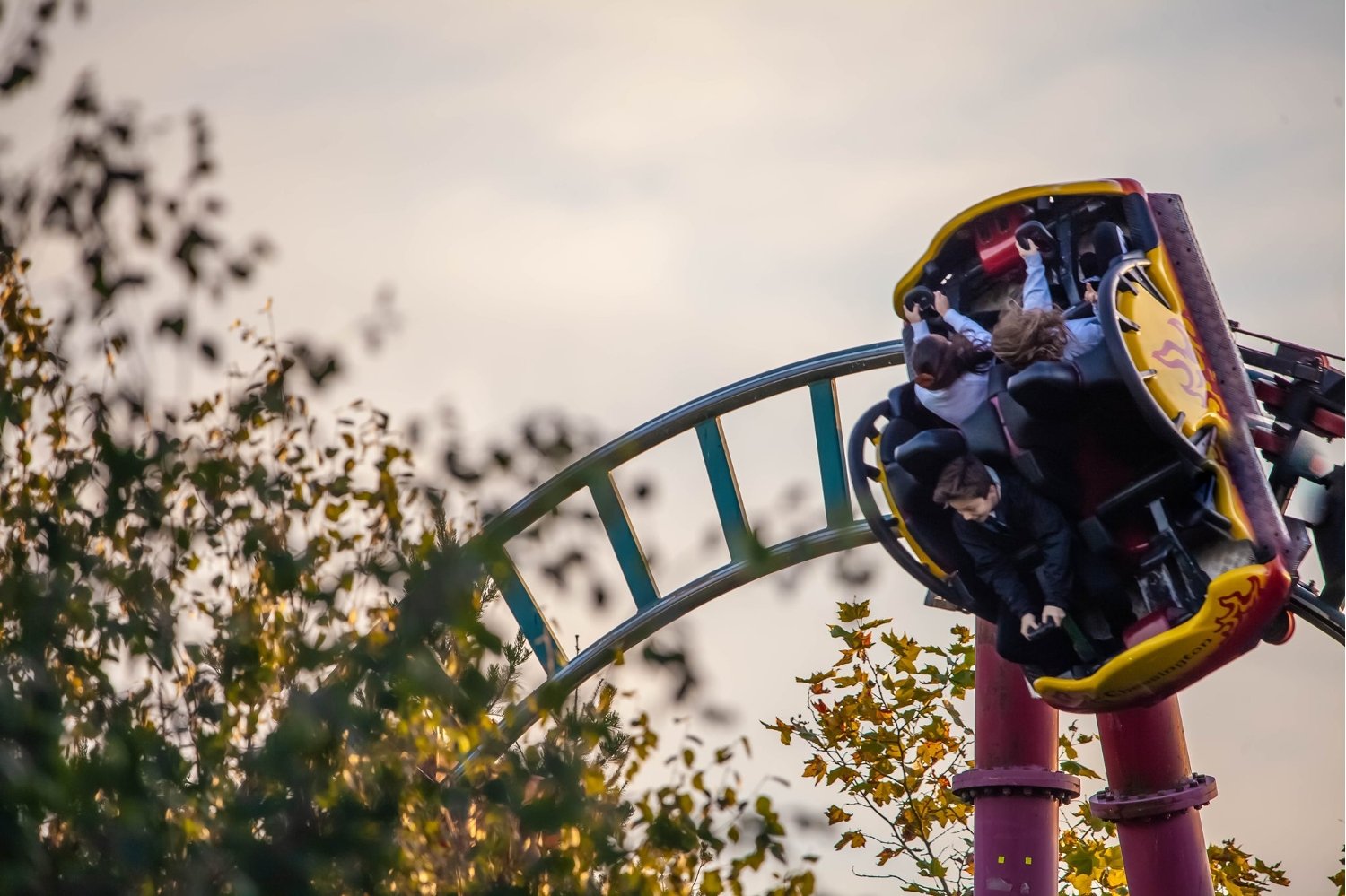 Merlin Pass discounts in the UK, kids on rollercoaster