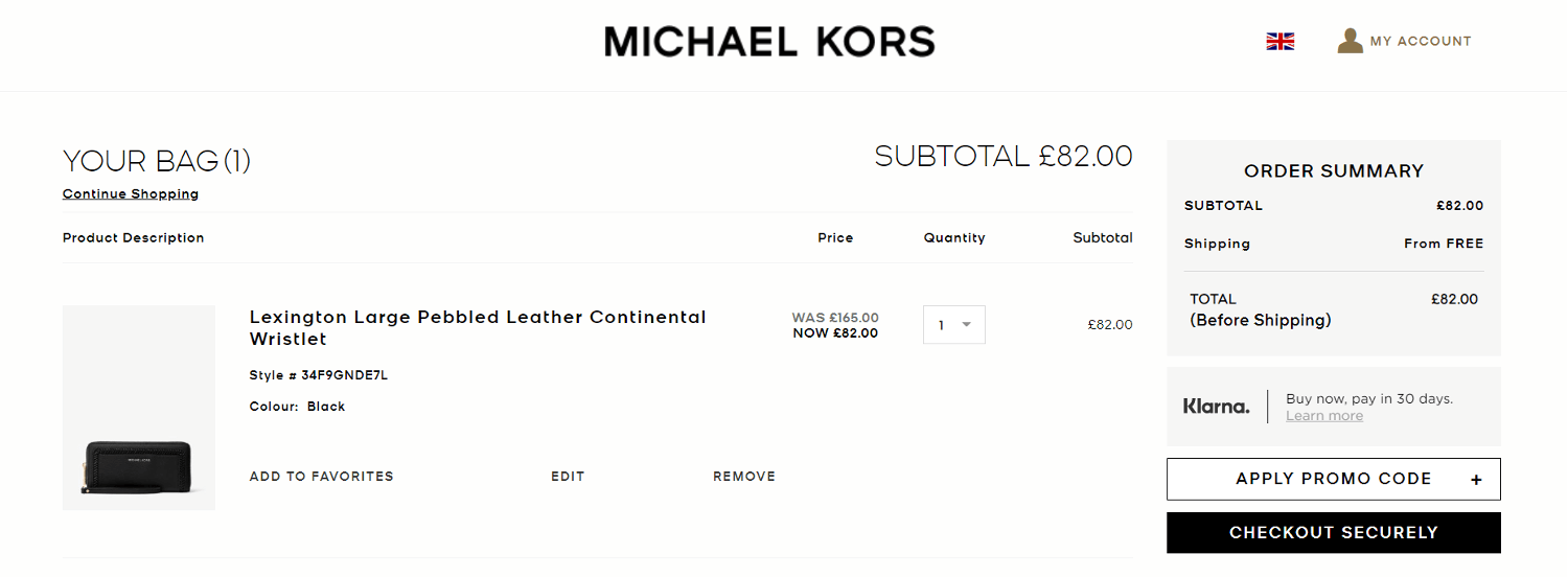 michael kors employee discount online code