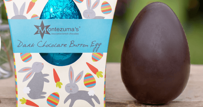 Montezumas dark chocolate easter egg