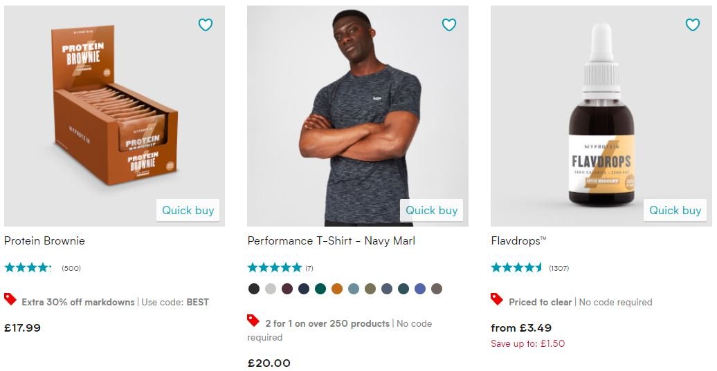 Myprotein deals and offers