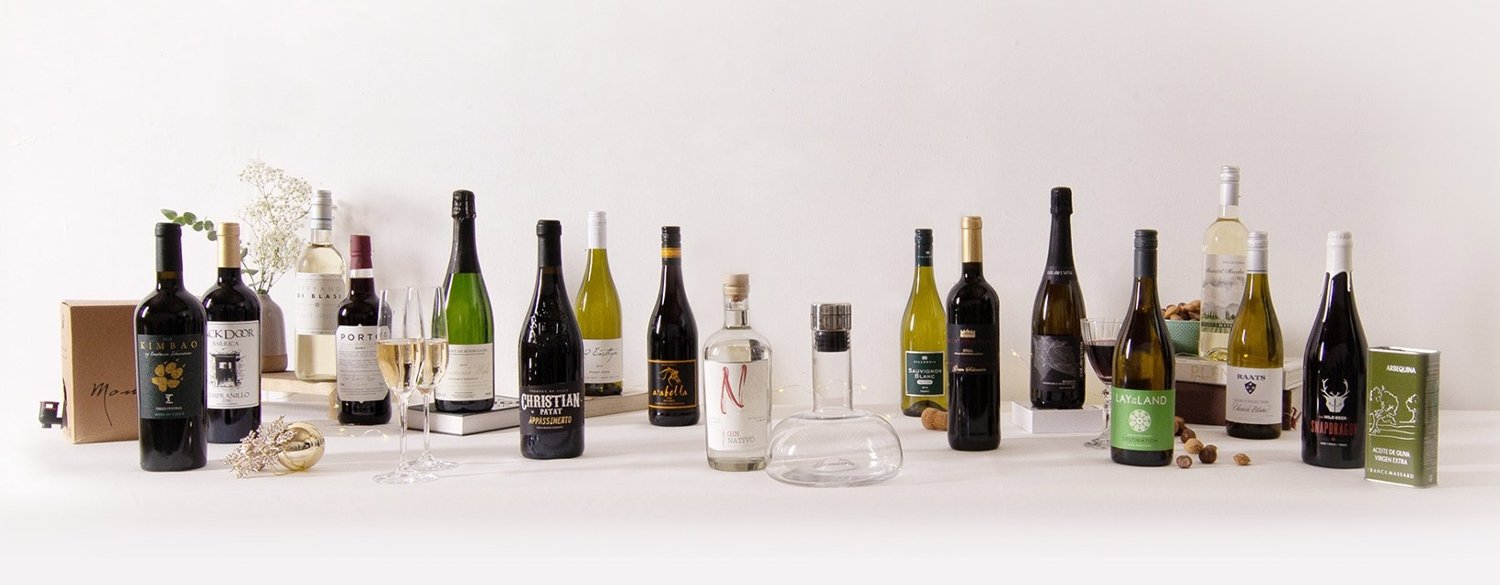 big collection of wine from naked wines