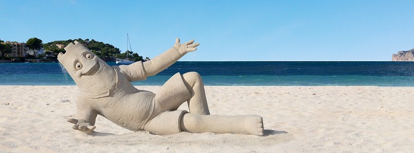 On the Beach discount code and sandman mascot