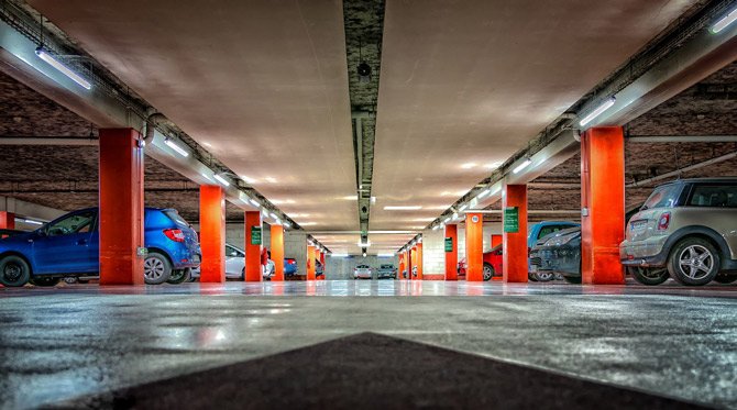 BCP Airport Parking discount code banner - multi storey car park