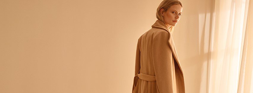 phase eight how to save money guide - camel coat on model