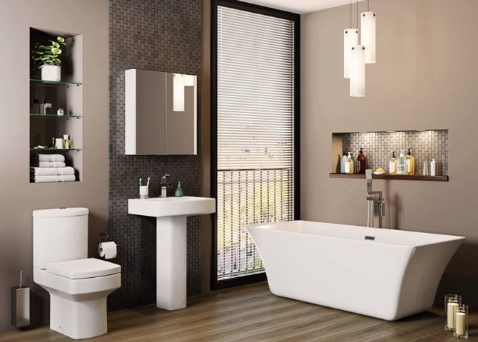 Plumbworld showroom bathroom