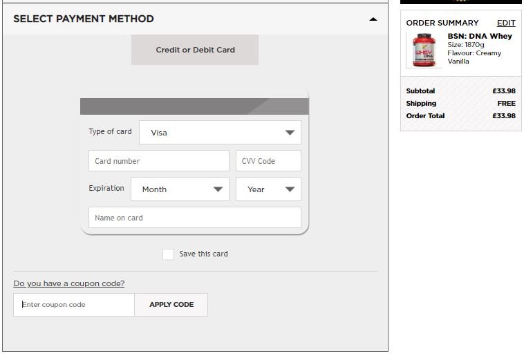 Predator nutrition discount code redemption box