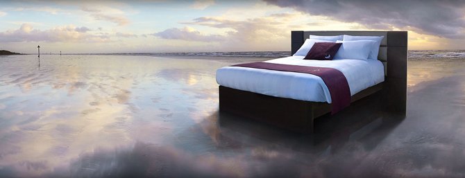 Premier Inn super comfy bed