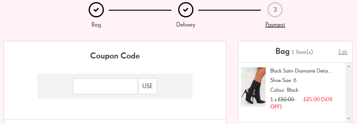 Pretty little thing coupon code