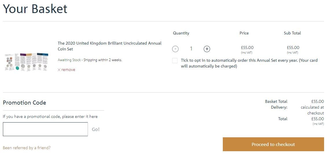 The Royal Mint Discount Code 10 Off in March 2025