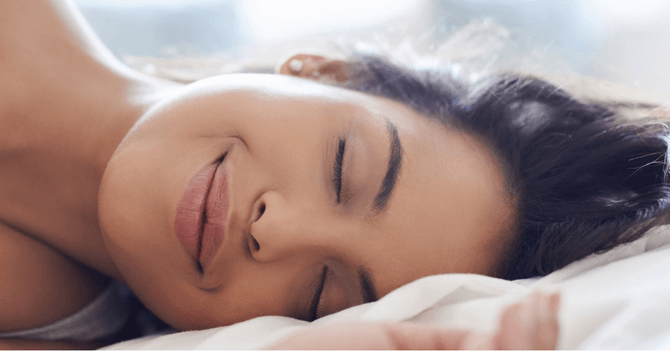 Woman sleeping