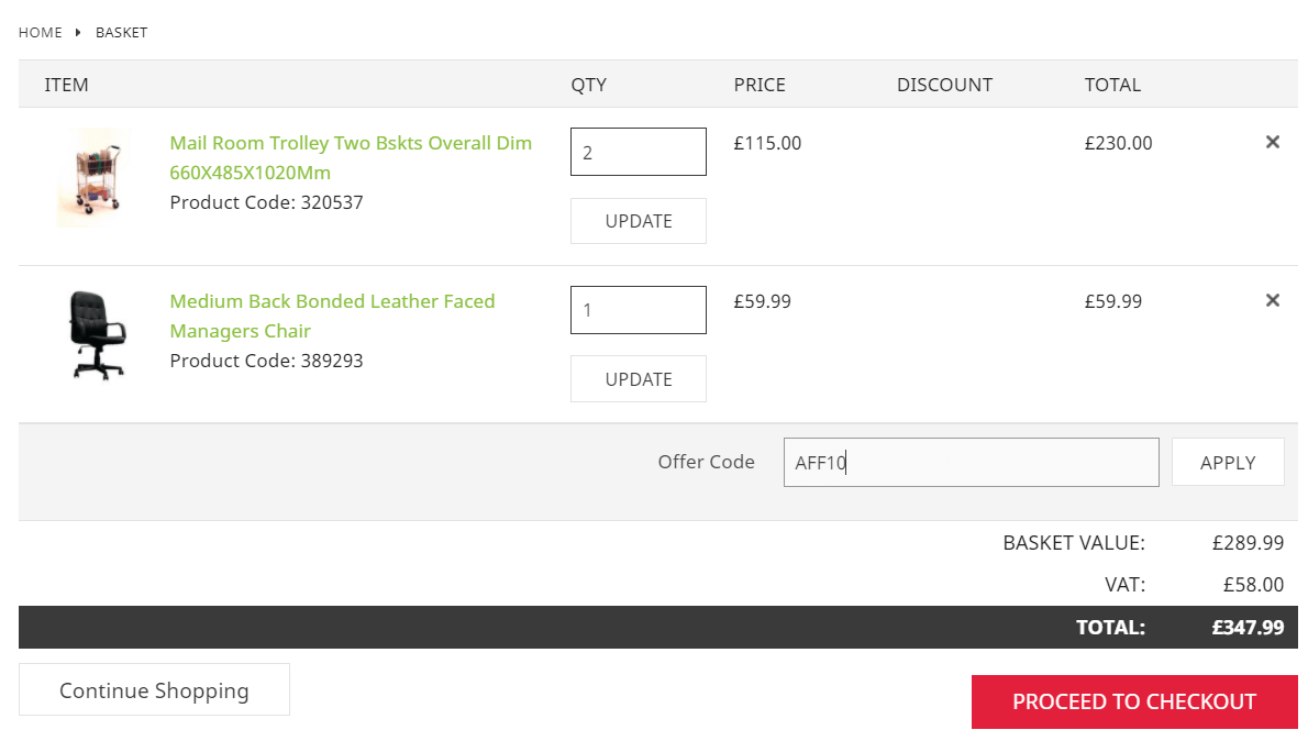Slingsby discount code at checkout