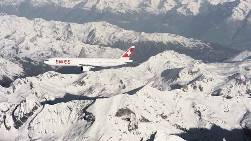 Swiss Air banner