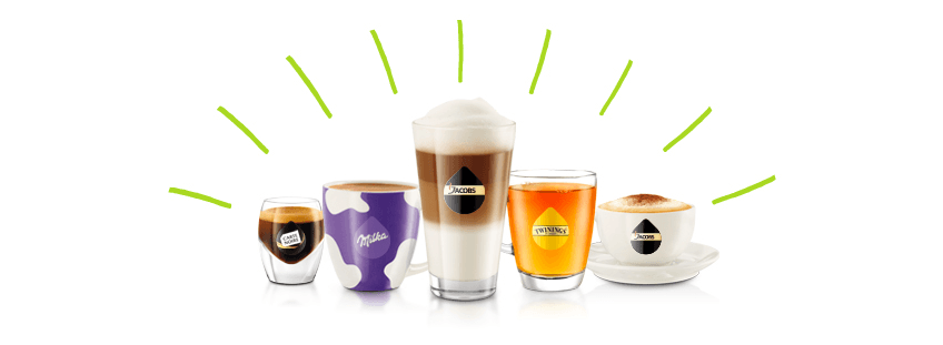 Tassimo selection of drinks