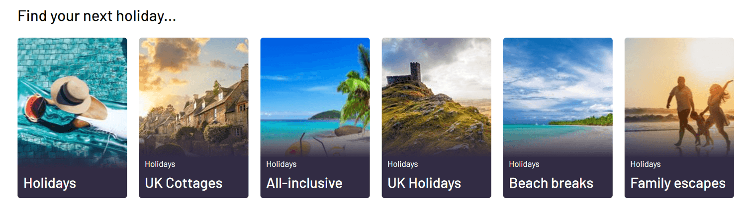 holiday packages from travelsupermarket