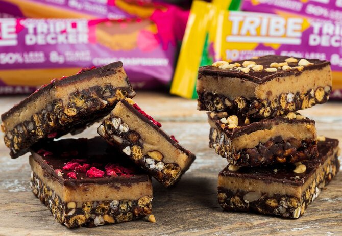 TRIBE protein bars